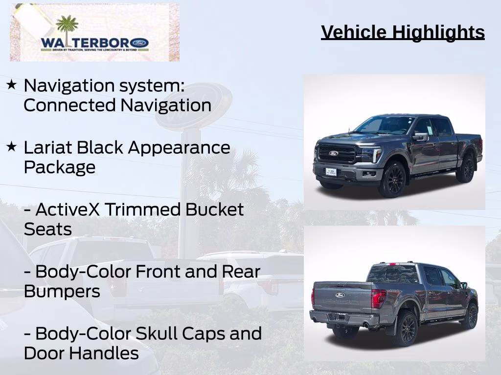 2026 Carbonized Gray Metallic Ford F-150 Lariat 4X4 Truck