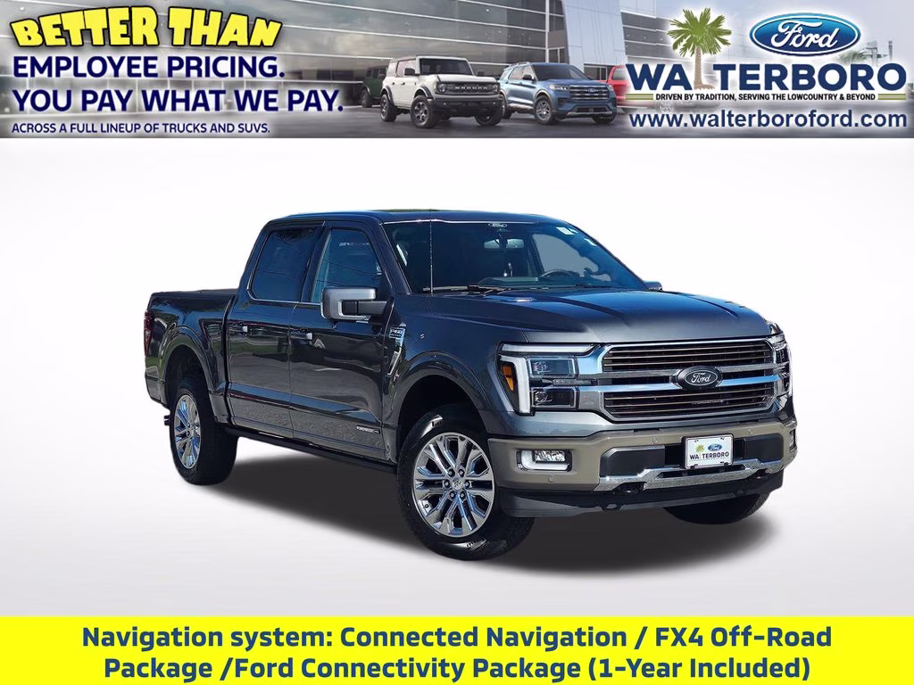 2026 Carbonized Gray Metallic Ford F-150 King Ranch 4X4 Truck