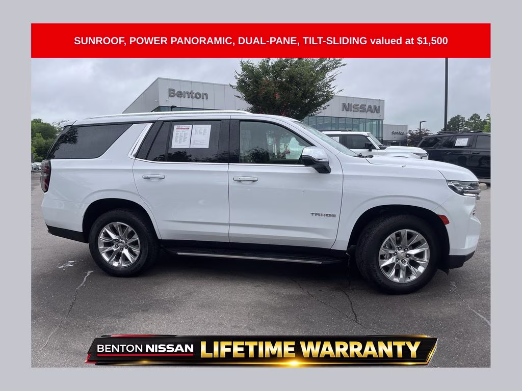 2023 Summit White Chevrolet Tahoe Premier 4X4 SUV