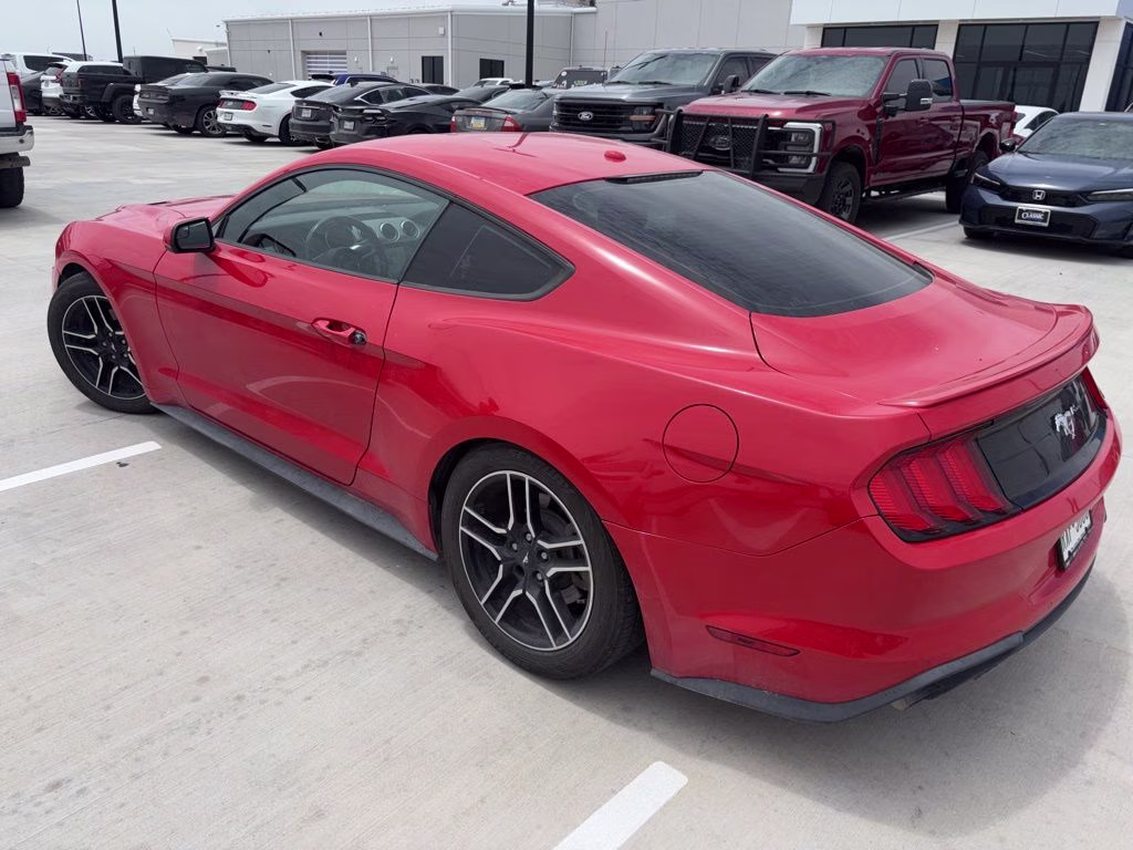 2018 Race Red Ford Mustang EcoBoost Premium RWD Coupe