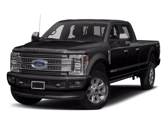 2017 Shadow Black Ford Super Duty F-250 SRW Platinum 4X4 Truck