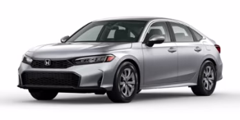 2026 Pacific Blue Metallic Honda Civic LX FWD Sedan