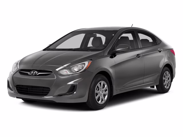 2014 Ironman Silver Metallic Hyundai Accent GLS FWD