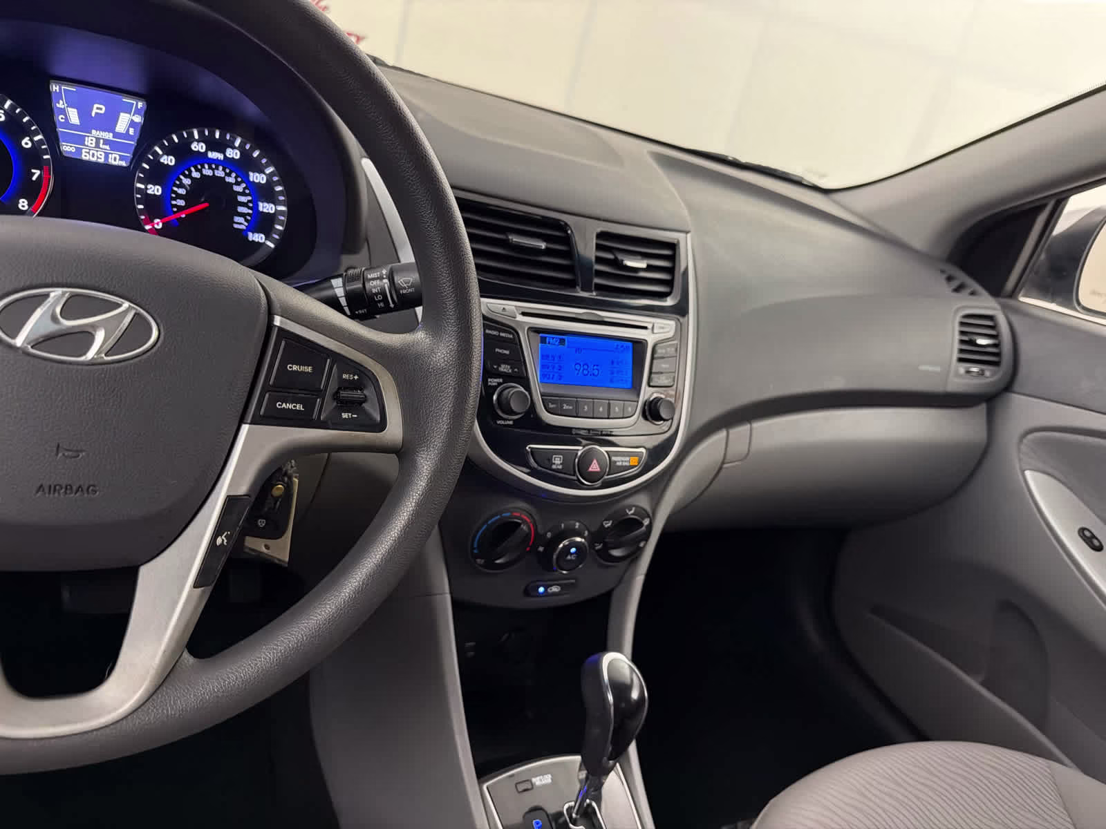 2014 Ironman Silver Metallic Hyundai Accent GLS FWD Sedan