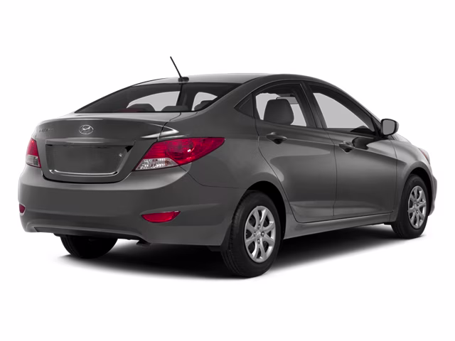 2014 Ironman Silver Metallic Hyundai Accent GLS FWD