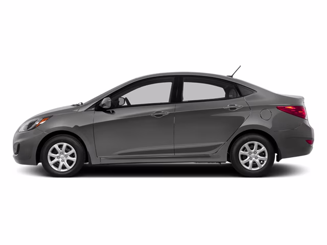 2014 Ironman Silver Metallic Hyundai Accent GLS FWD