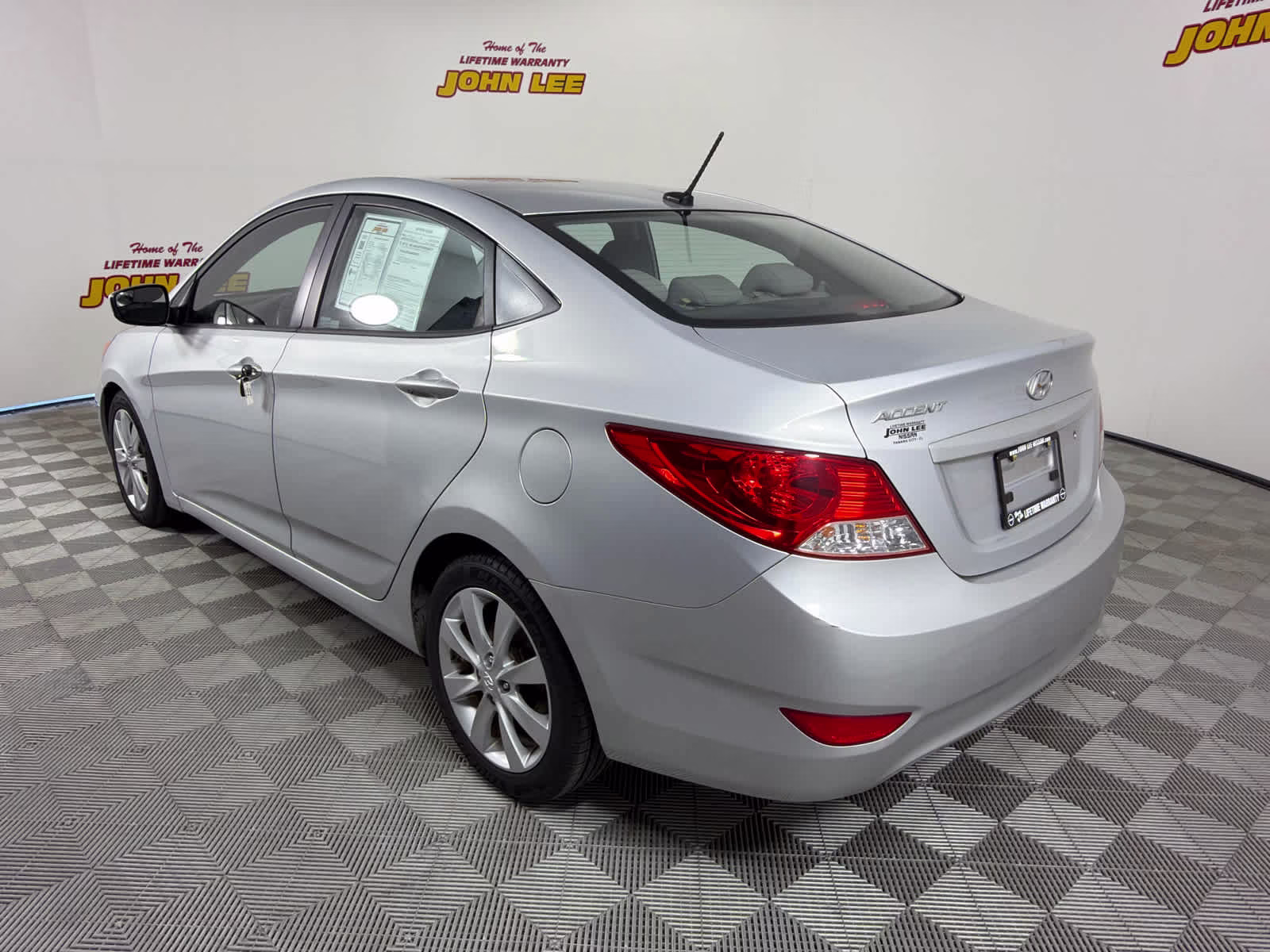 2014 Ironman Silver Metallic Hyundai Accent GLS FWD Sedan