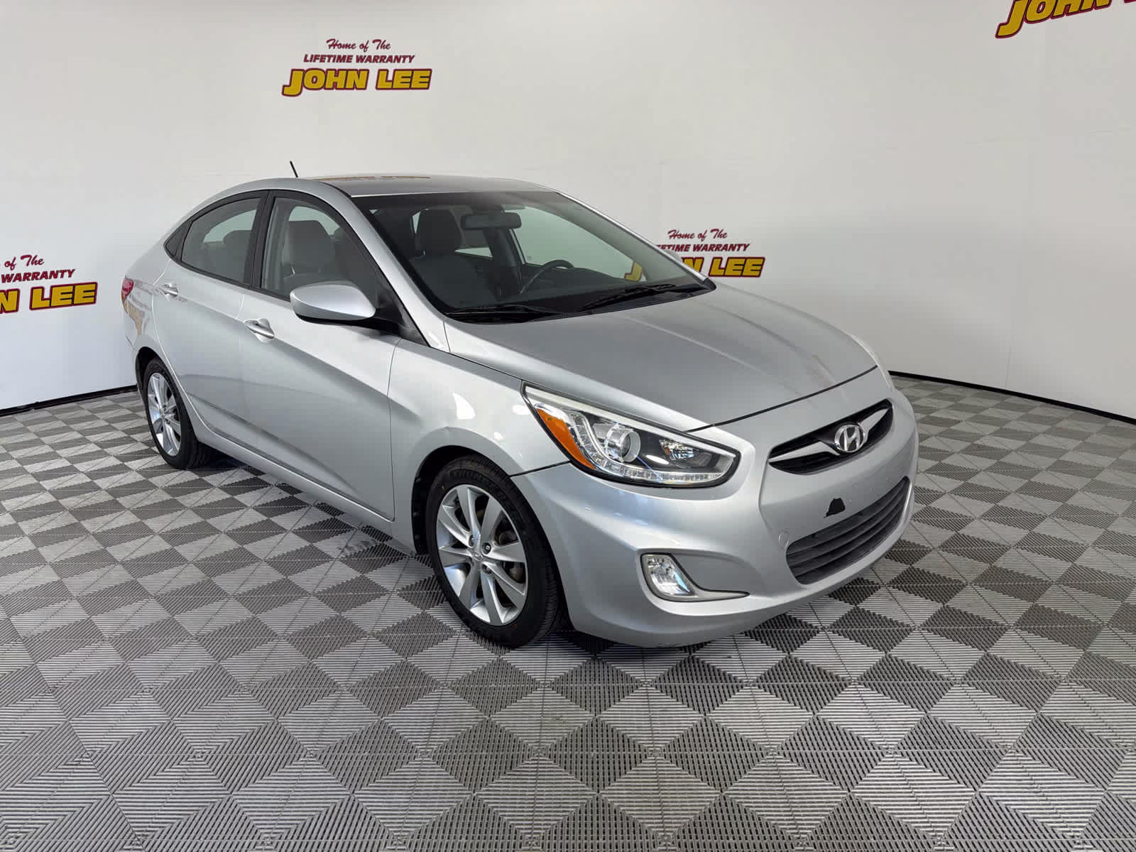 2014 Ironman Silver Metallic Hyundai Accent GLS FWD Sedan