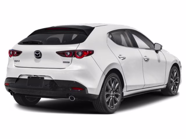 2025 Snowflake White Pearl Mica Mazda Mazda3 Hatchback 2.5 S Preferred FWD
