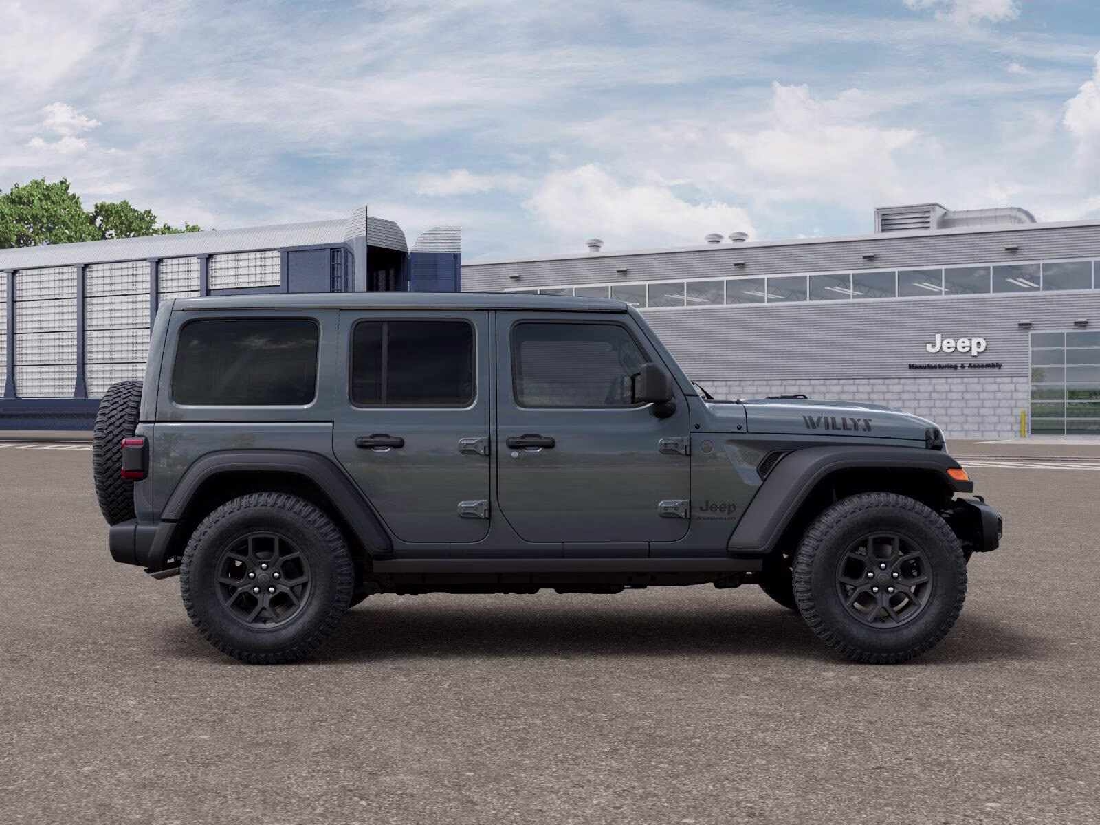 2026 Anvil Clear Coat Jeep Wrangler Wrangler 4-door Willys 4-door