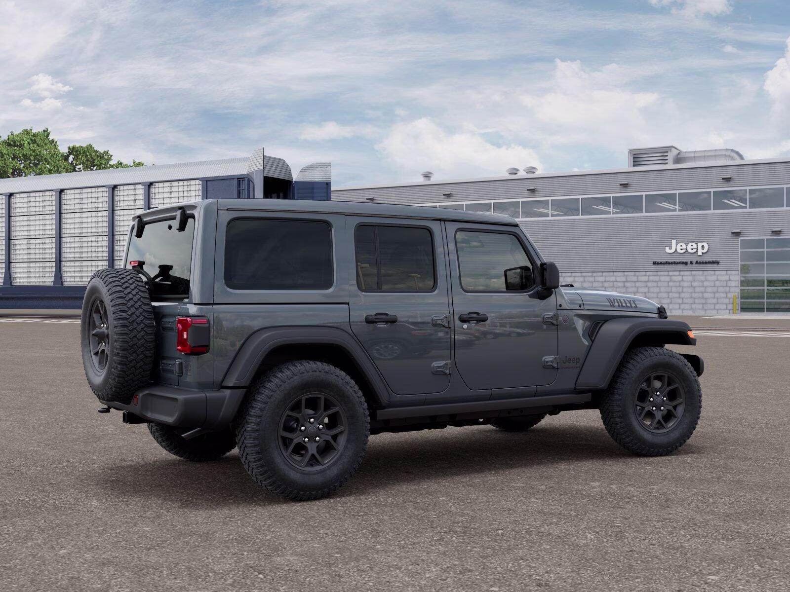 2026 Anvil Clear Coat Jeep Wrangler Wrangler 4-door Willys 4-door