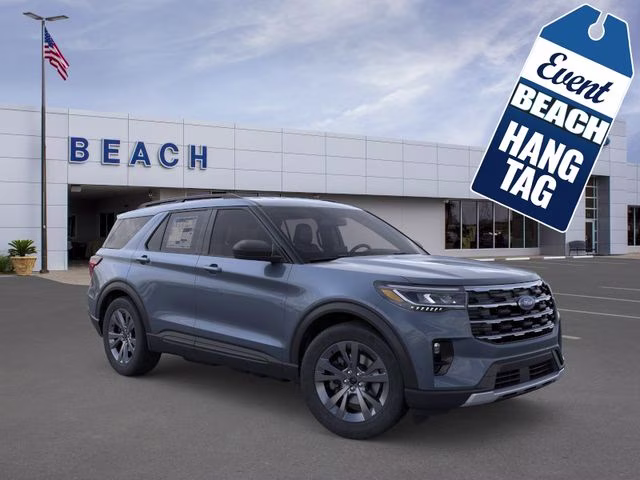 2026 Vapor Blue Metallic Ford Explorer Active 4X4 SUV