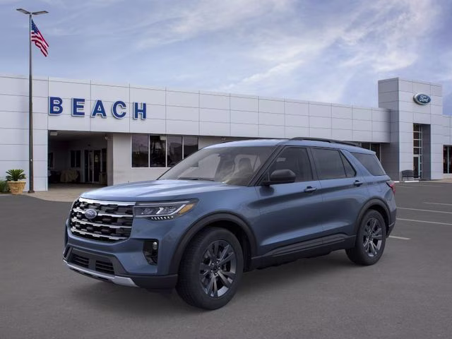 2026 Vapor Blue Metallic Ford Explorer Active 4X4 SUV