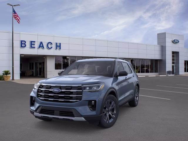 2026 Vapor Blue Metallic Ford Explorer Active 4X4 SUV