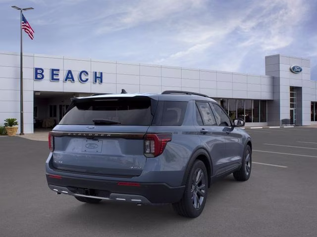 2026 Vapor Blue Metallic Ford Explorer Active 4X4 SUV
