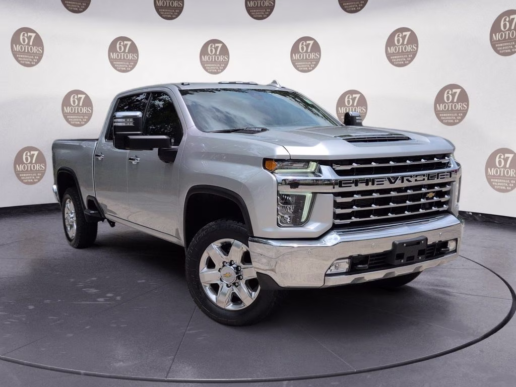 2022 Silver Ice Metallic Chevrolet Silverado 2500HD LTZ 4X4 Truck