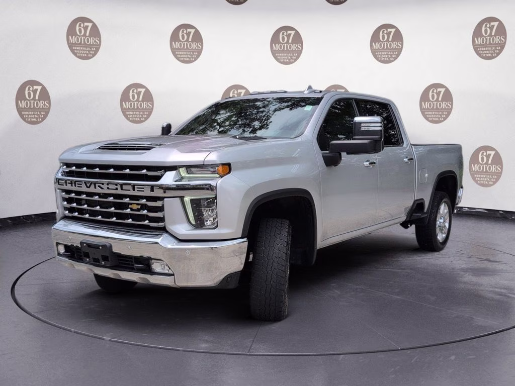 2022 Silver Ice Metallic Chevrolet Silverado 2500HD LTZ 4X4 Truck