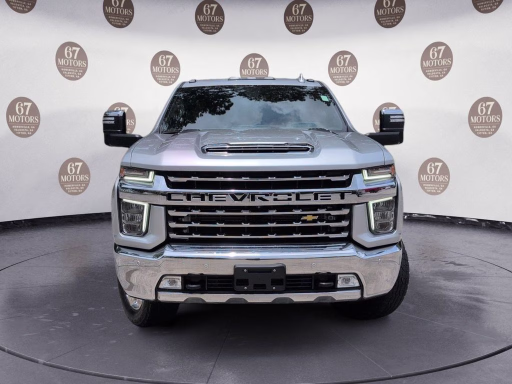 2022 Silver Ice Metallic Chevrolet Silverado 2500HD LTZ 4X4 Truck
