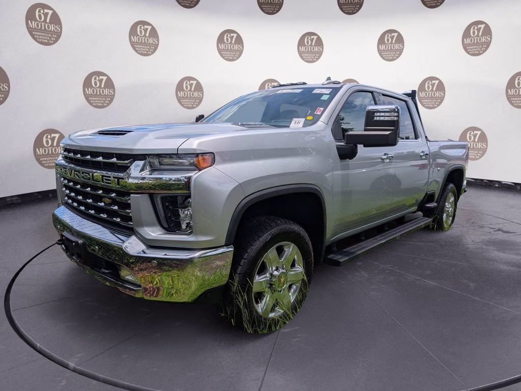 2022 Silver Ice Metallic Chevrolet Silverado 2500HD LTZ 4X4 Truck