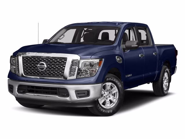 2017 Deep Blue Pearl Nissan Titan SV 4X4 Truck