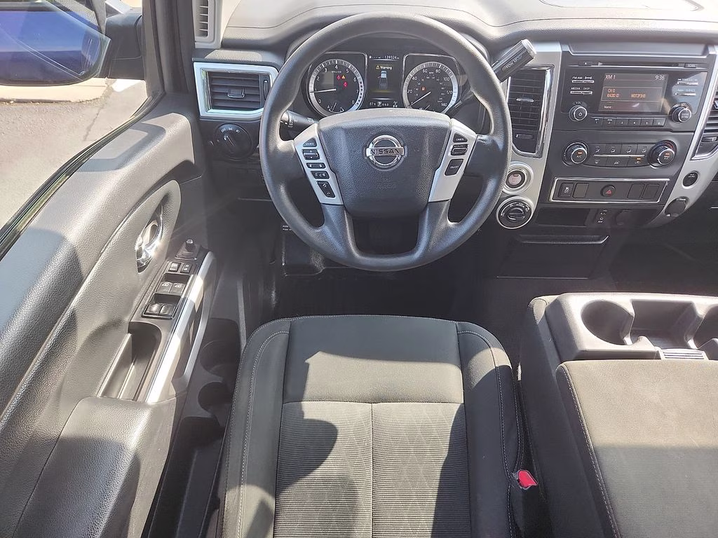2017 Deep Blue Pearl Nissan Titan SV 4X4 Truck