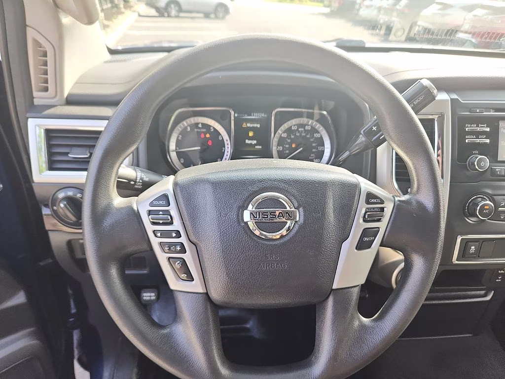 2017 Deep Blue Pearl Nissan Titan SV 4X4 Truck