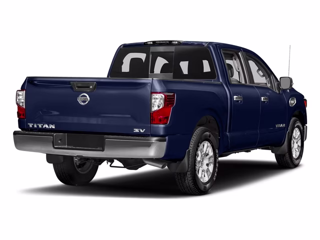 2017 Deep Blue Pearl Nissan Titan SV 4X4 Truck