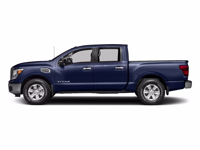 2017 Deep Blue Pearl Nissan Titan SV 4X4 Truck