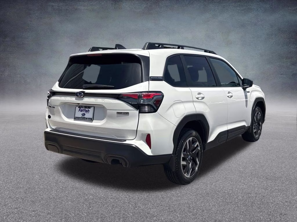 2026 Crystal White Pearl Subaru Forester Premium Hybrid AWD SUV