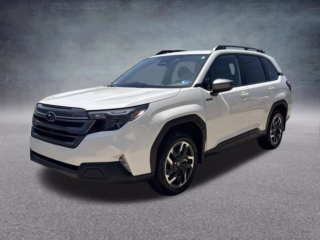 2026 Crystal White Pearl Subaru Forester Premium Hybrid AWD SUV