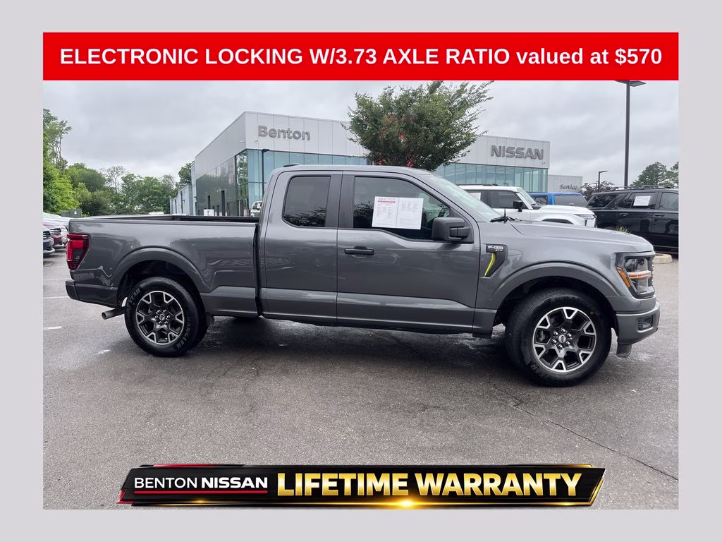 2024 Gray Metallic Ford F-150 STX RWD Truck