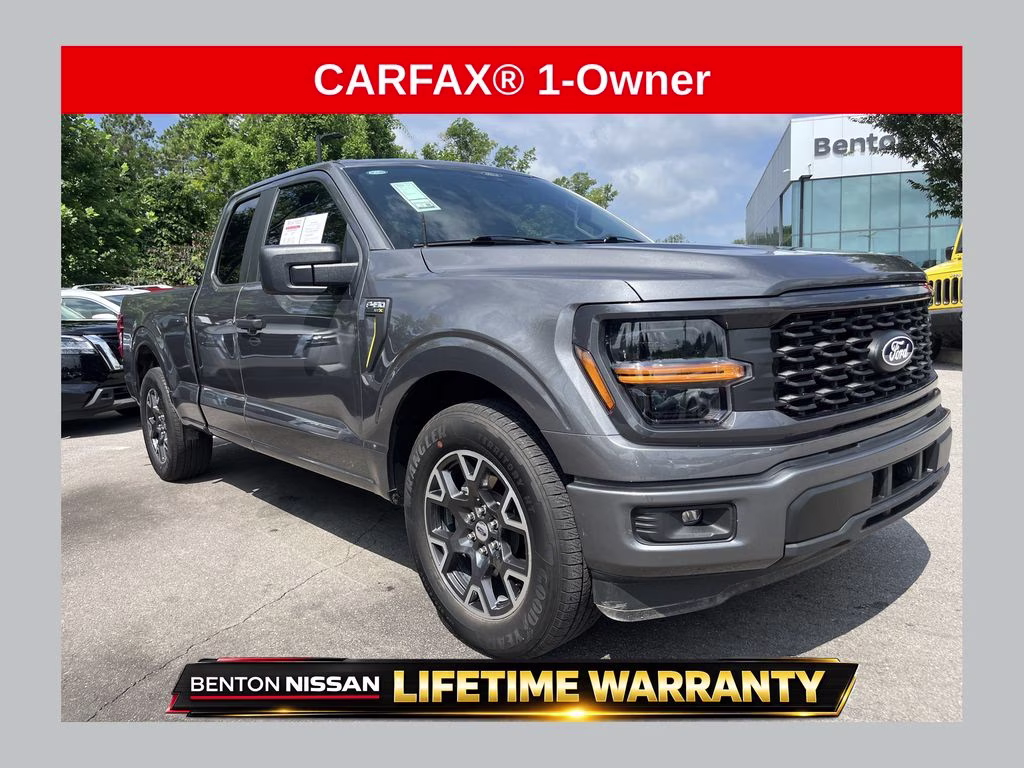 2024 Gray Metallic Ford F-150 STX RWD Truck
