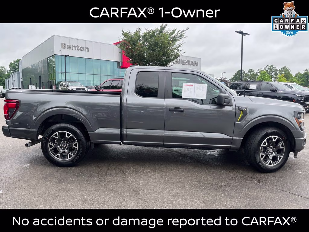 2024 Gray Metallic Ford F-150 STX RWD Truck