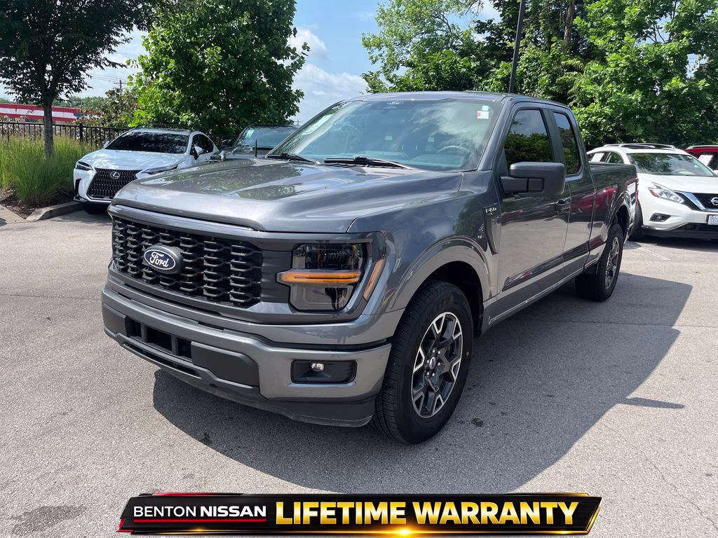 2024 Gray Metallic Ford F-150 STX RWD Truck