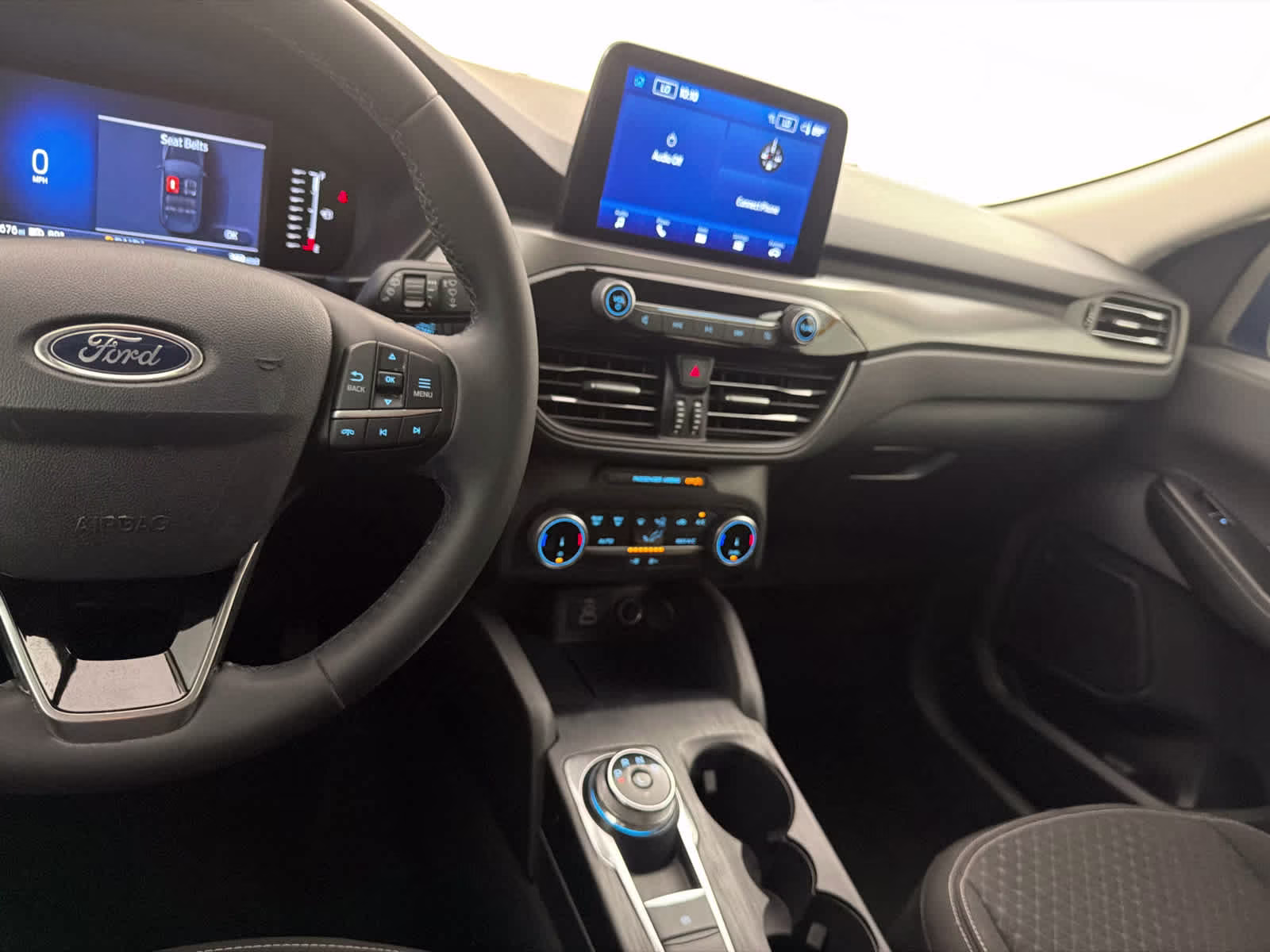 2024 Agate Black Metallic Ford Escape Active FWD SUV