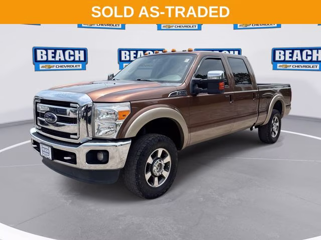 2011 Pale Adobe Metallic Ford Super Duty F-250 SRW Lariat 4X4 Truck