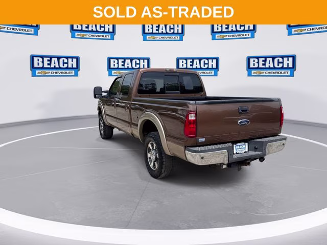 2011 Pale Adobe Metallic Ford Super Duty F-250 SRW Lariat 4X4 Truck