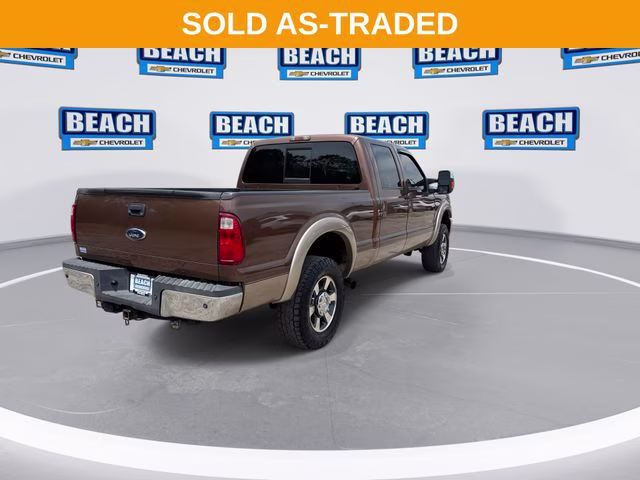 2011 Pale Adobe Metallic Ford Super Duty F-250 SRW Lariat 4X4 Truck