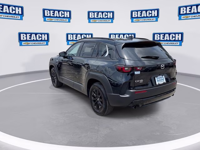 2025 Jet Black Mazda CX-50 Hybrid Premium AWD SUV