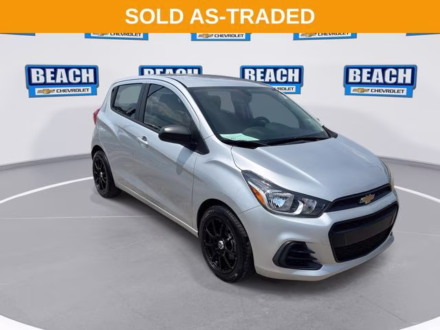 2017 Silver Ice Metallic Chevrolet Spark LS FWD Hatchback