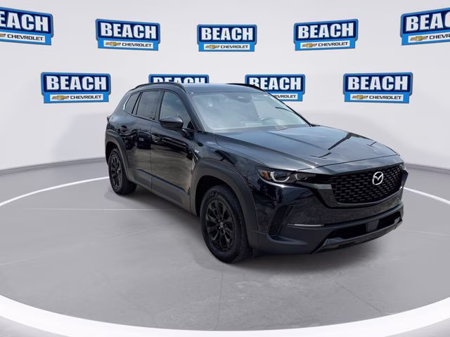 2025 Jet Black Mazda CX-50 Hybrid Premium AWD SUV
