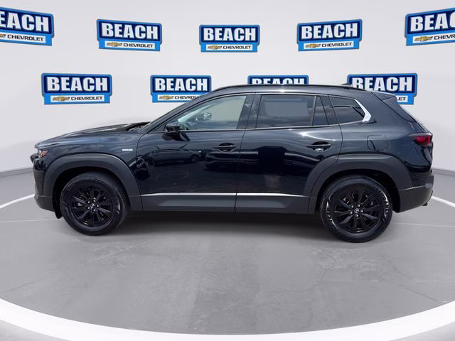 2025 Jet Black Mazda CX-50 Hybrid Premium AWD SUV