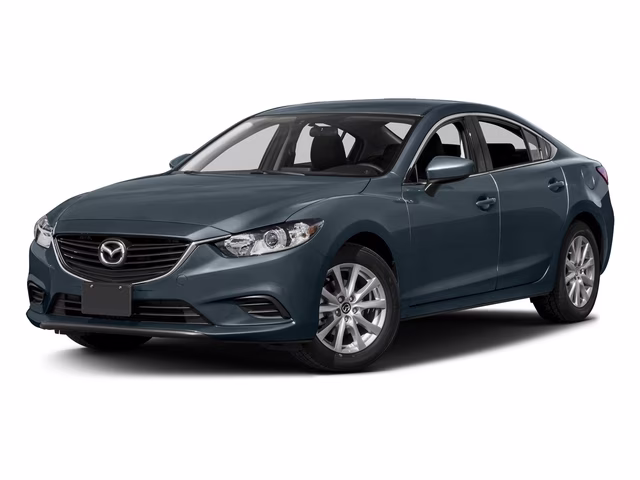 2016 Blue Reflex Mica Mazda Mazda6 i Sport FWD Sedan