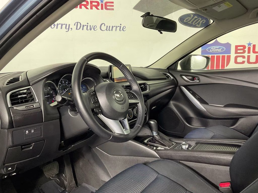 2016 Blue Reflex Mica Mazda Mazda6 i Sport FWD Sedan
