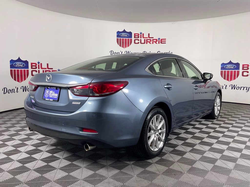 2016 Blue Reflex Mica Mazda Mazda6 i Sport FWD Sedan