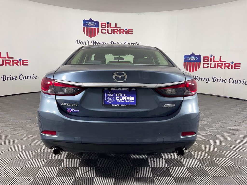 2016 Blue Reflex Mica Mazda Mazda6 i Sport FWD Sedan