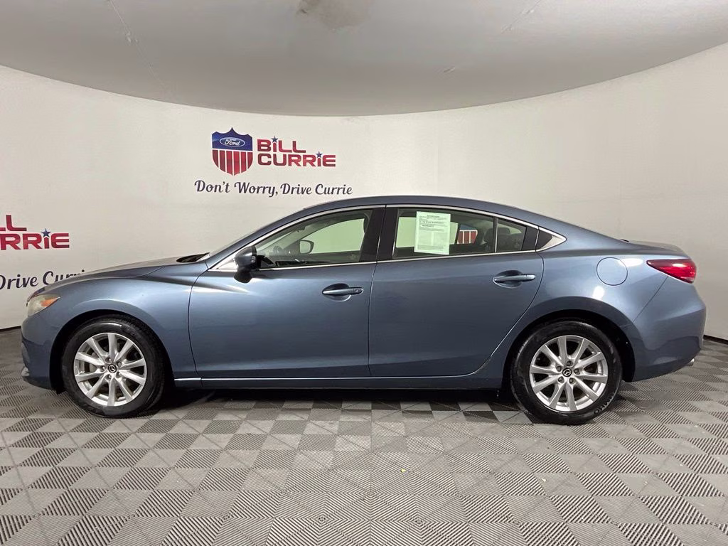2016 Blue Reflex Mica Mazda Mazda6 i Sport FWD Sedan