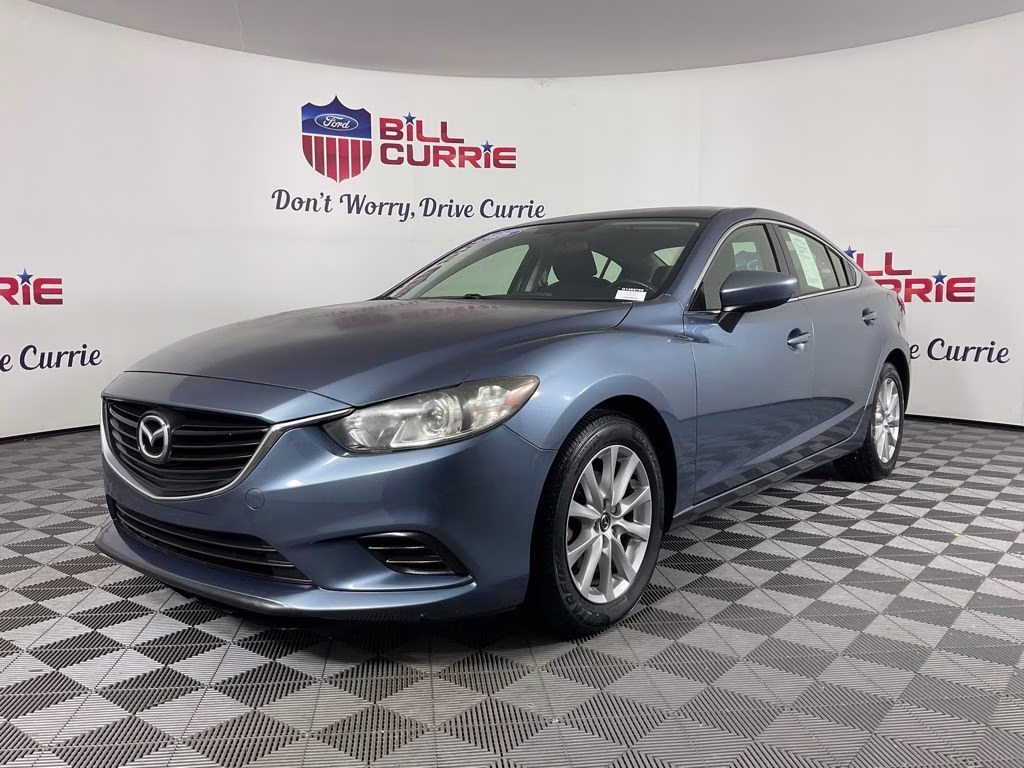 2016 Blue Reflex Mica Mazda Mazda6 i Sport FWD Sedan
