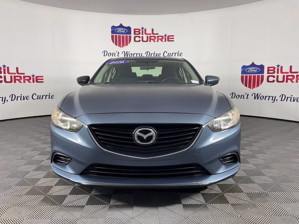 2016 Blue Reflex Mica Mazda Mazda6 i Sport FWD Sedan