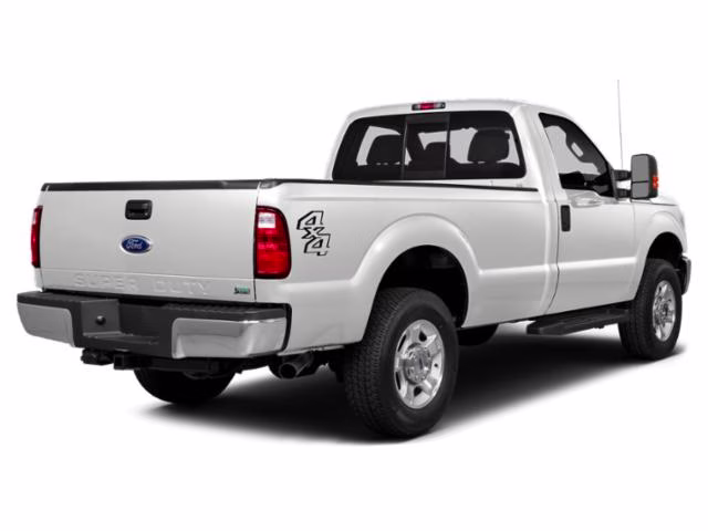 2015 White Ford Super Duty F-250 SRW XL RWD Truck